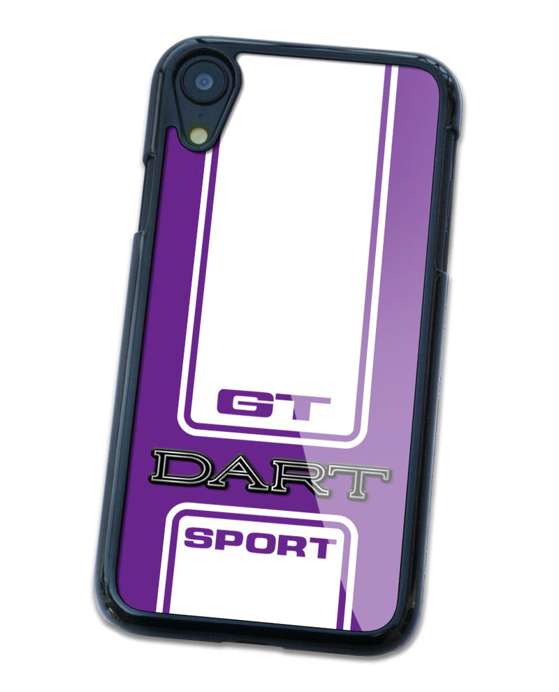 Dodge Dart GT Sport 1969 Emblem Smartphone Case - Racing Stripes - Logo