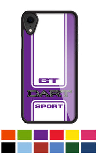 Dodge Dart GT Sport 1969 Emblem Smartphone Case - Racing Stripes - Logo