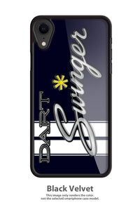 Dodge Dart Swinger 1970 Emblem Smartphone Case - Racing Stripes