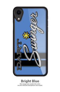 Dodge Dart Swinger 1970 Emblem Smartphone Case - Racing Stripes