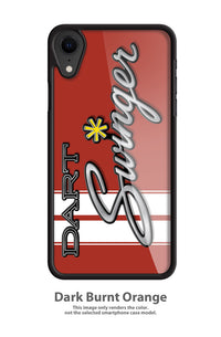 Dodge Dart Swinger 1970 Emblem Smartphone Case - Racing Stripes