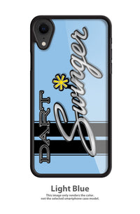 Dodge Dart Swinger 1970 Emblem Smartphone Case - Racing Stripes