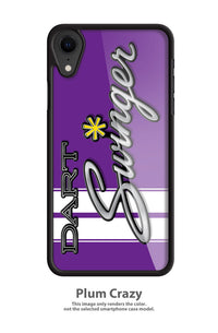 Dodge Dart Swinger 1970 Emblem Smartphone Case - Racing Stripes