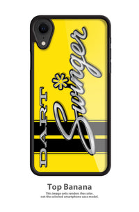 Dodge Dart Swinger 1971 Emblem Smartphone Case - Racing Stripes