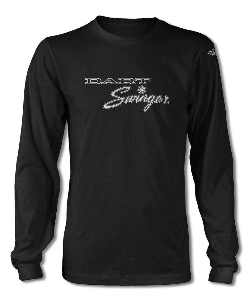 Dodge Dart Swinger 1971 Emblem T-Shirt - Long Sleeves - Emblem