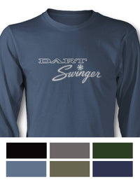 Dodge Dart Swinger 1971 Emblem T-Shirt - Long Sleeves - Emblem