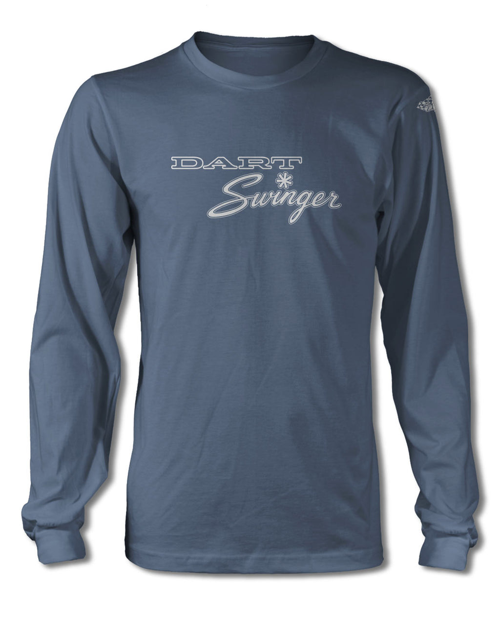 Dodge Dart Swinger 1971 Emblem T-Shirt - Long Sleeves - Emblem