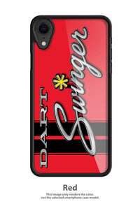 Dodge Dart Swinger 1971 Emblem Smartphone Case - Racing Stripes