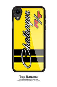 Dodge Challenger RT 1970 - 1974 Emblem Smartphone Case - Racing Stripes