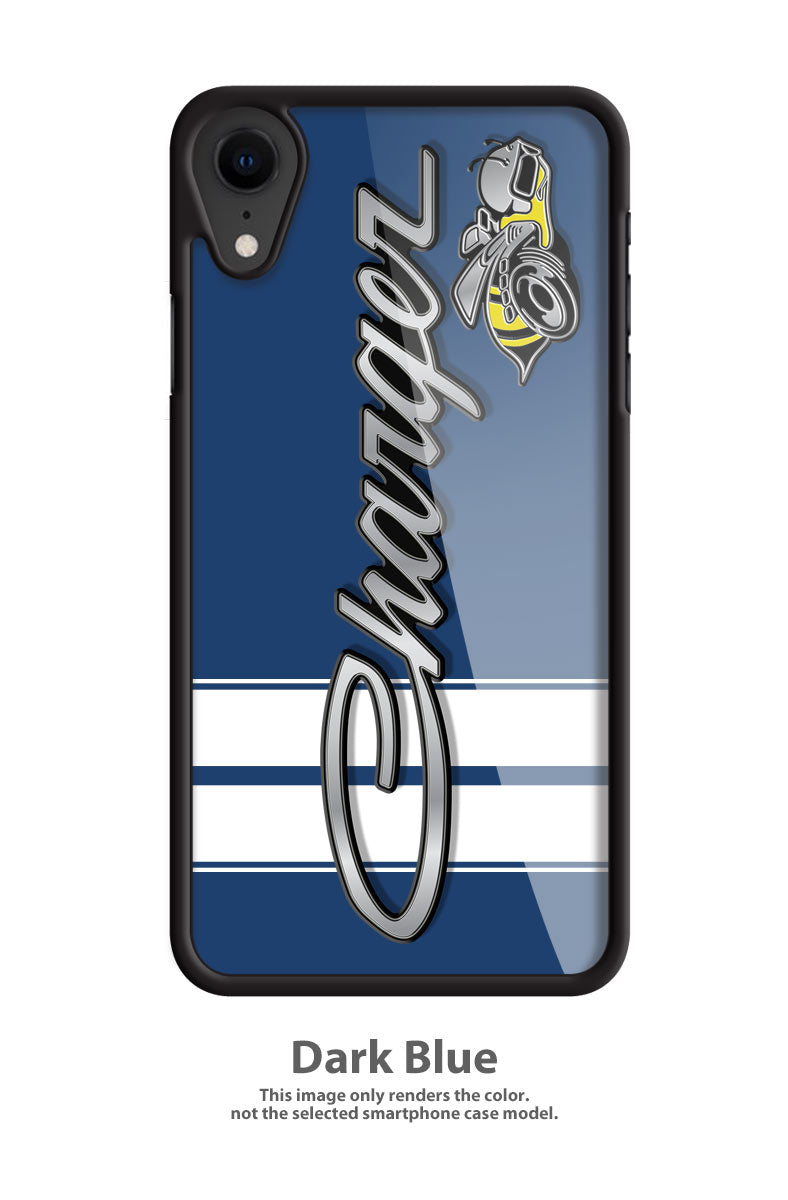 Dodge Charger Super Bee 1971 Emblem Smartphone Case - Racing Stripes