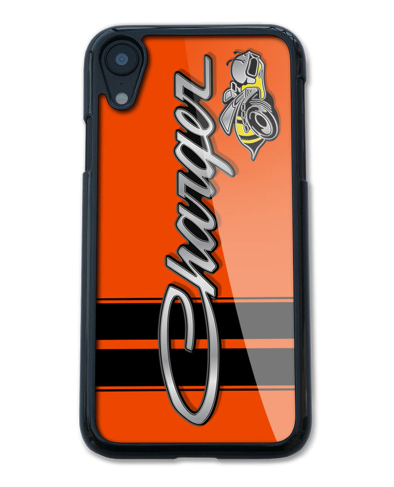 Dodge Charger Super Bee 1971 Emblem Smartphone Case - Racing Stripes