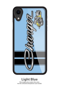 Dodge Charger Super Bee 1971 Emblem Smartphone Case - Racing Stripes