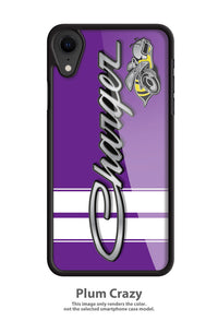 Dodge Charger Super Bee 1971 Emblem Smartphone Case - Racing Stripes