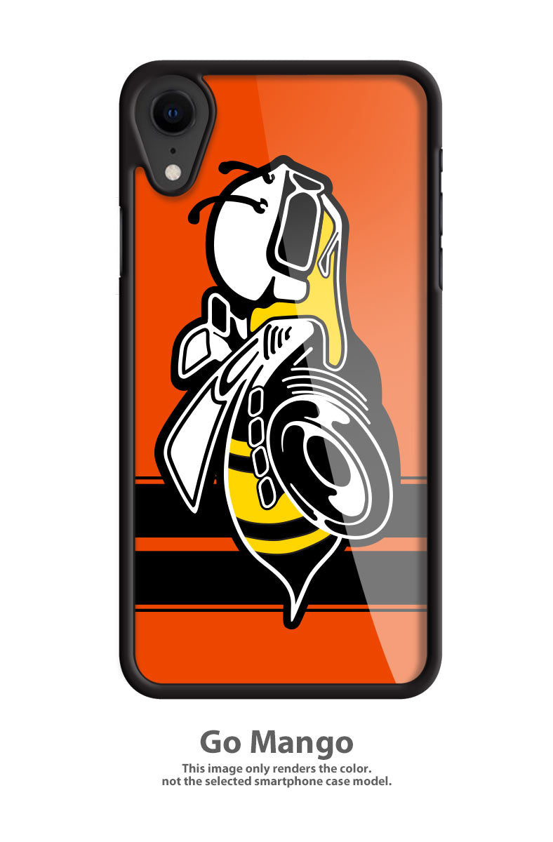 Dodge Super Bee Illustration Smartphone Case - Racing Stripes - Emblem