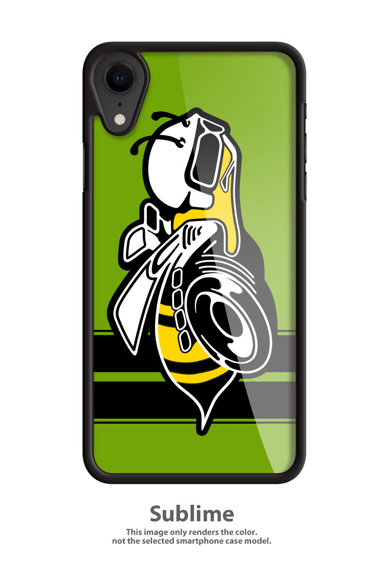 Dodge Super Bee Illustration Smartphone Case - Racing Stripes - Emblem