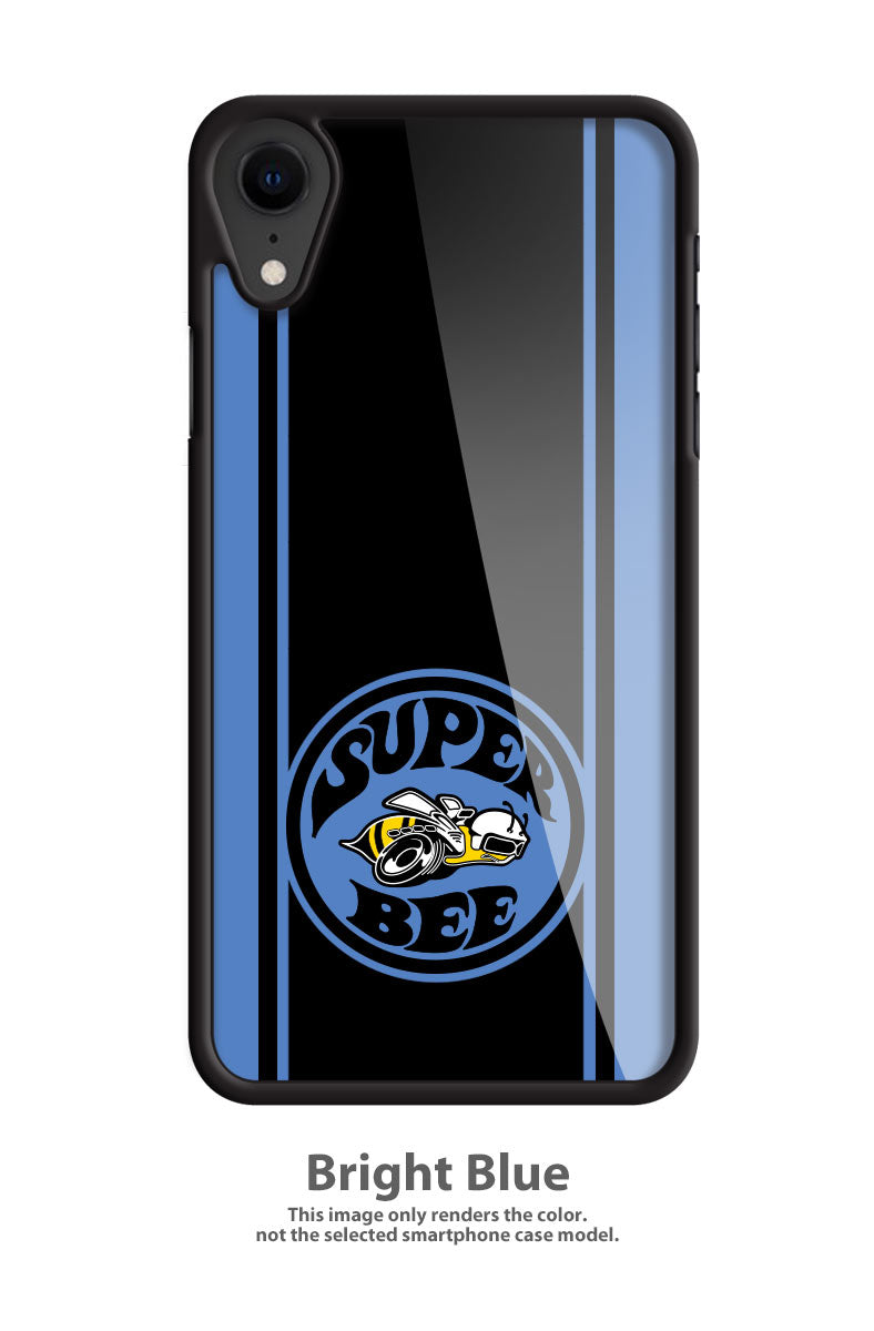 Dodge Super Bee Round Emblem Smartphone Case - Racing Stripes - Logo