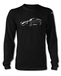 1964 Daytona Coupe Spotlights T-Shirt - Long Sleeves
