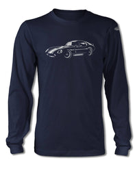 1964 Daytona Coupe Spotlights T-Shirt - Long Sleeves