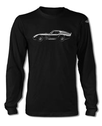 1964 Daytona Coupe Side View T-Shirt - Long Sleeves