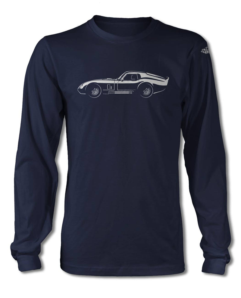 1964 Daytona Coupe Side View T-Shirt - Long Sleeves