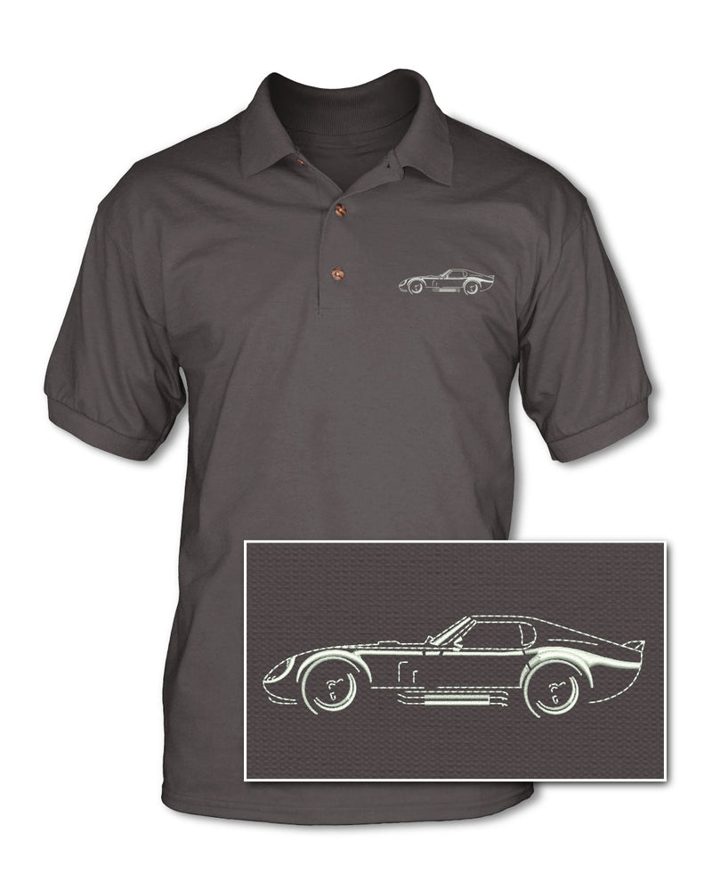 1964 Daytona Coupe Art of Light - Adult Pique Polo Shirt