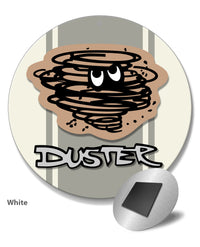 1970 - 1975 Plymouth Duster Emblem Novelty Round Fridge Magnet