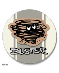 1970 - 1975 Plymouth Duster Emblem Novelty Round Aluminum Sign