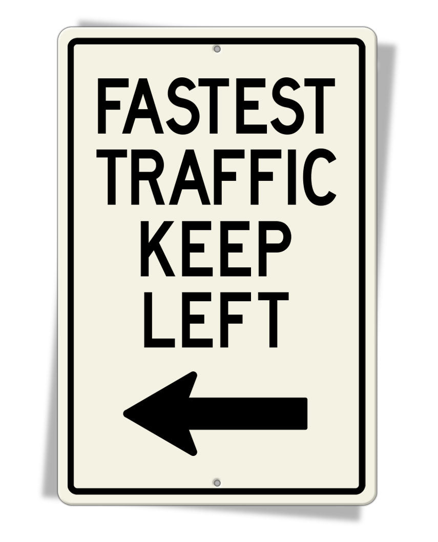 Quickest Sign Road Signs by Legend Lines