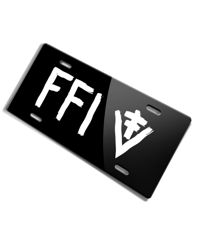 Forces françaises de l'Intérieur FFI Emblem Novelty License Plate
