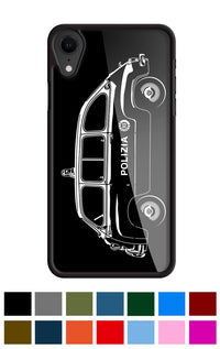 FIAT 600 Multipla Italian Polizia (police) 1956 - 1969 Smartphone Case - Side View