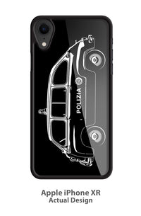 FIAT 600 Multipla Italian Polizia (police) 1956 - 1969 Smartphone Case - Side View