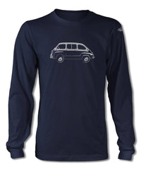 Fiat 600 Multipla T-Shirt - Long Sleeves - Side View