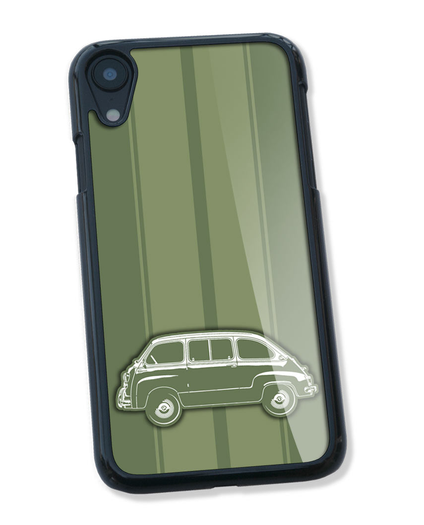 Fiat 600 Multipla Smartphone Case - Racing Stripes