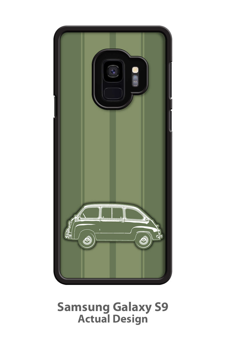 Fiat 600 Multipla Smartphone Case - Racing Stripes