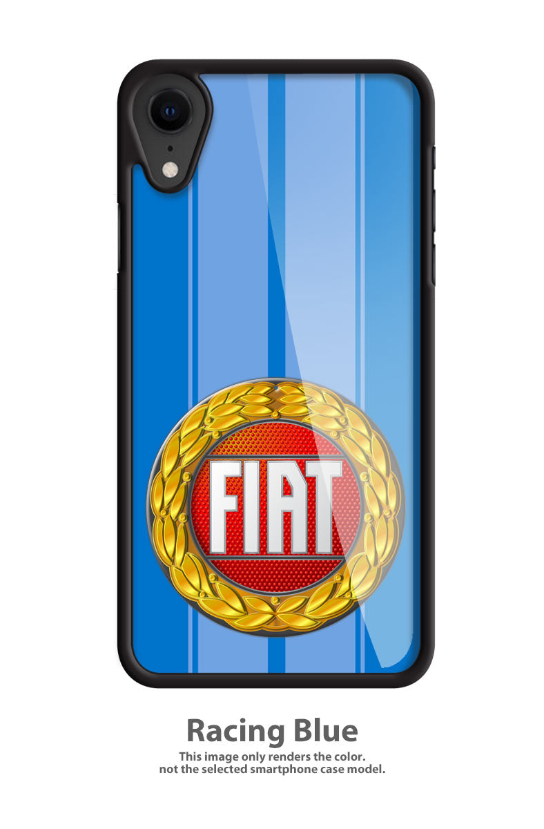 Fiat 1966 - 1967 Emblem Smartphone Case - Racing Stripes