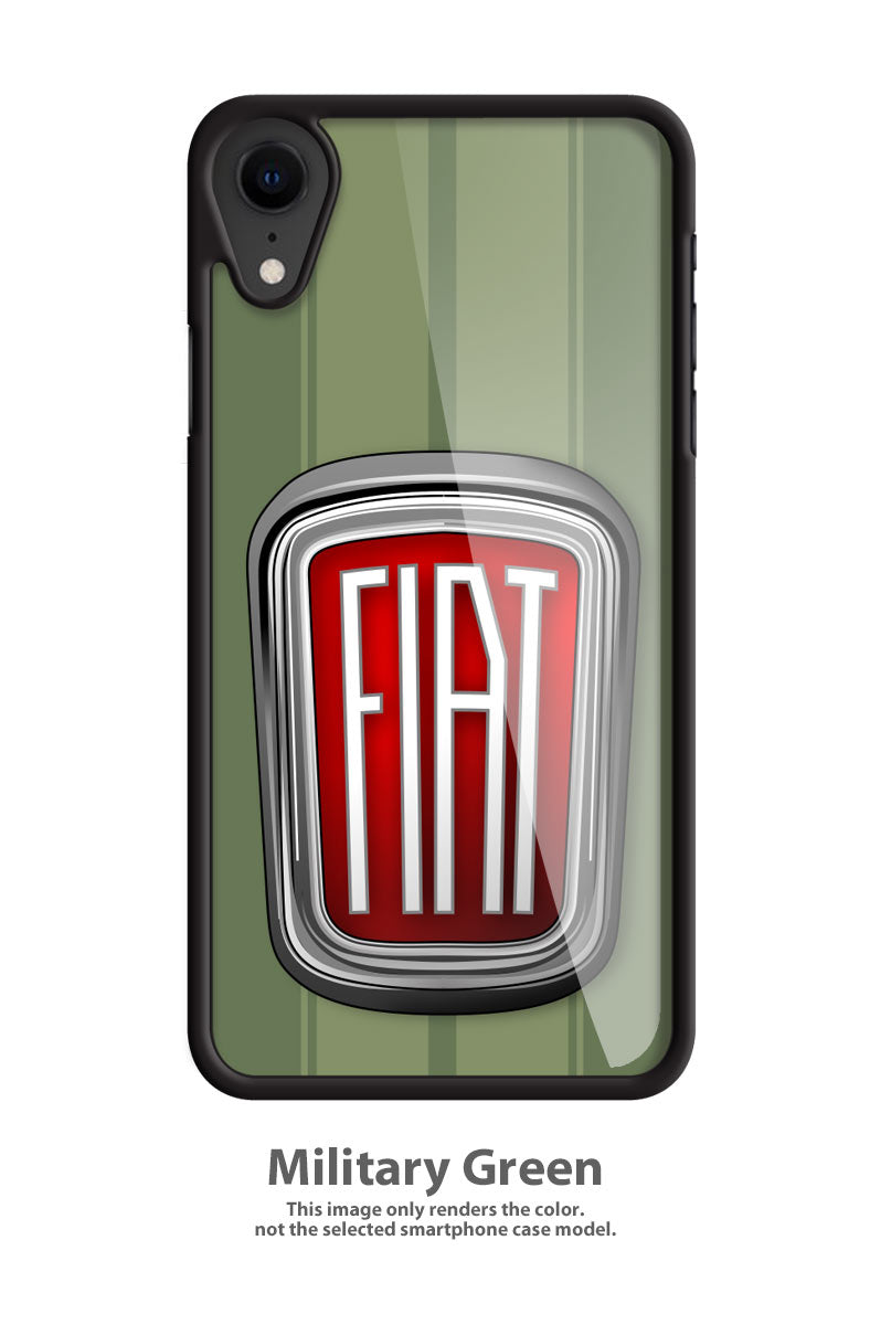 Fiat 1959 - 1965 Emblem Smartphone Case - Racing Stripes