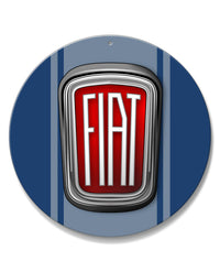 Fiat 1959 - 1965 Emblem Round Aluminum Sign