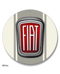 Fiat 1959 - 1965 Emblem Round Aluminum Sign