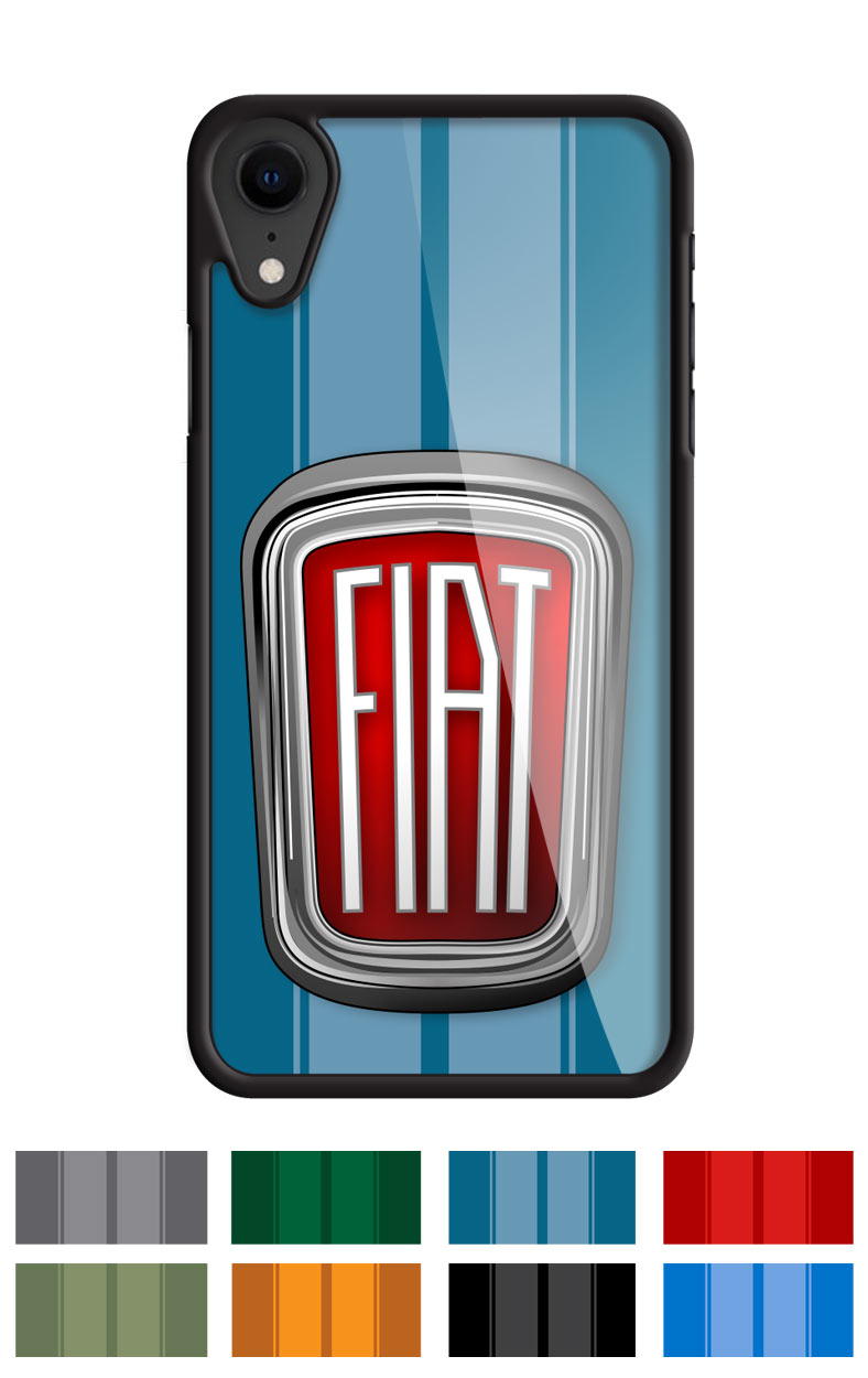 Fiat 1959 - 1965 Emblem Smartphone Case - Racing Stripes