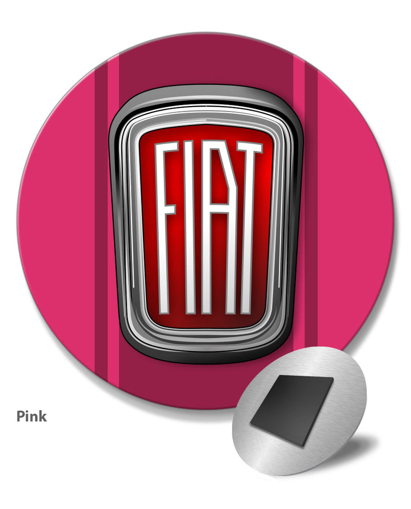 Fiat 1959 - 1965 Emblem Round Fridge Magnet