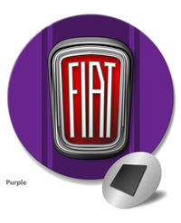 Fiat 1959 - 1965 Emblem Round Fridge Magnet