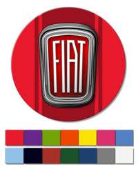 Fiat 1959 - 1965 Emblem Round Fridge Magnet