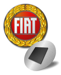 Fiat 1966 - 1967 Emblem Round Fridge Magnet