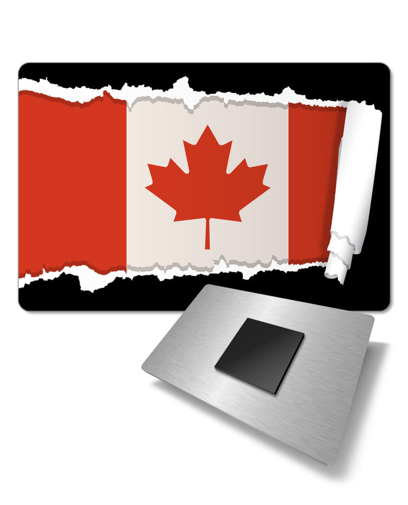 Canadian Flag Fridge Magnet