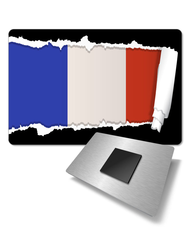French Flag Fridge Magnet
