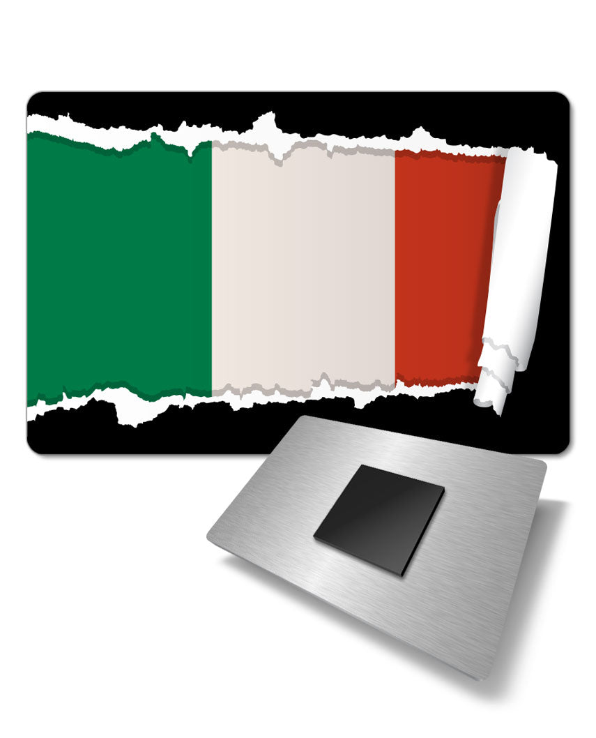 Italian Flag Fridge Magnet