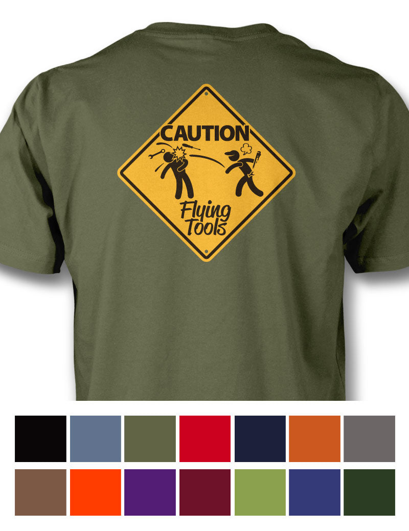 Warning: Flying Tools! T-Shirt - Men