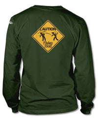 Warning: Flying Tools! T-Shirt - Long Sleeves