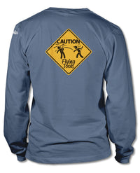 Warning: Flying Tools! T-Shirt - Long Sleeves