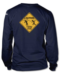 Warning: Flying Tools! T-Shirt - Long Sleeves